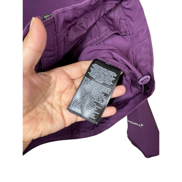 North Face Jacket Adult Small S Currant Purple Easy Wind Full-Zip Jacket EUC - Picture 9 of 14